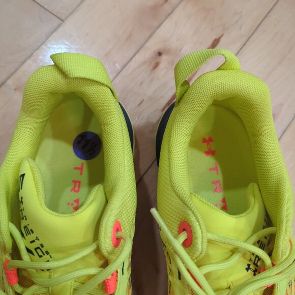 Size 11.5 - Under Armour TriBase Reign 5 Starfruit (Yellow) NEW! w/o box - Picture 14 of 15